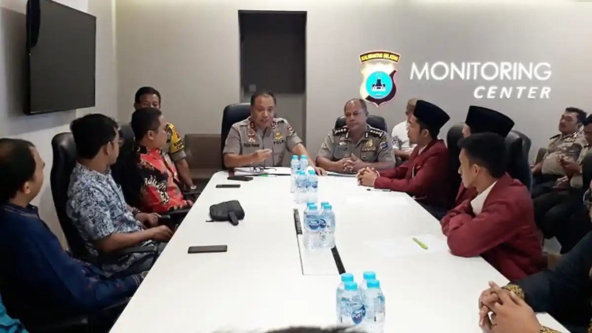 Temui Kapolda, IMM Kalsel Berharap Pelaku Penembakan Mahasiswa di Sulteng Segera Diusut