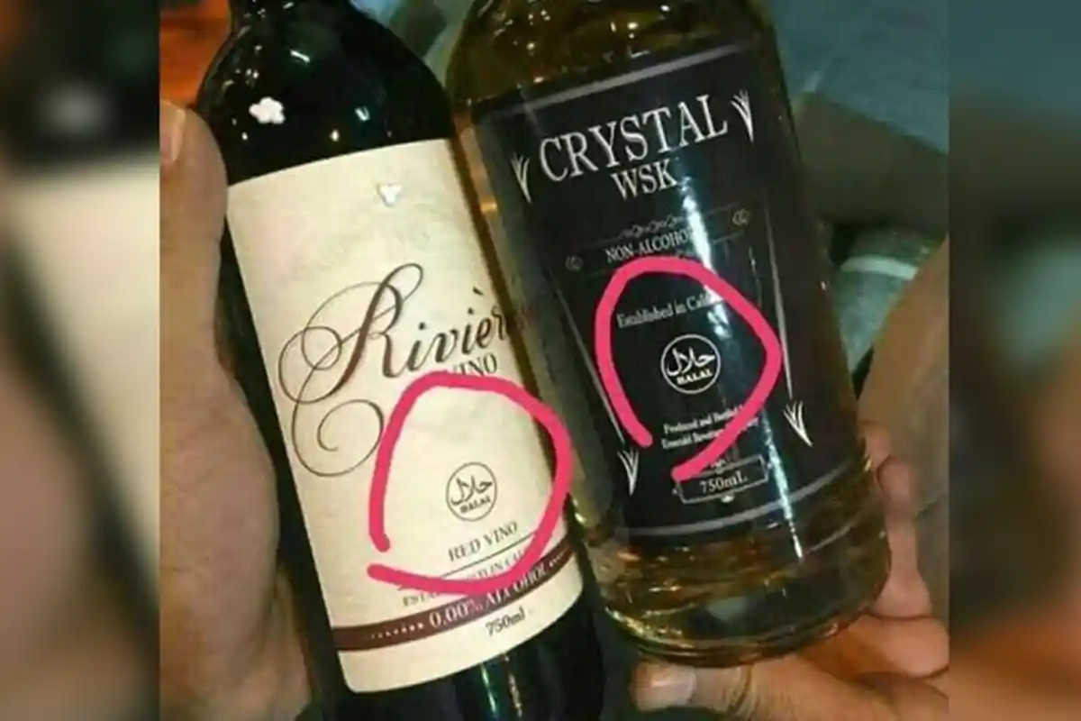 Minuman Keras Berlogo Halal Bikin Geram Netizen, Ini yang Sebenarnya