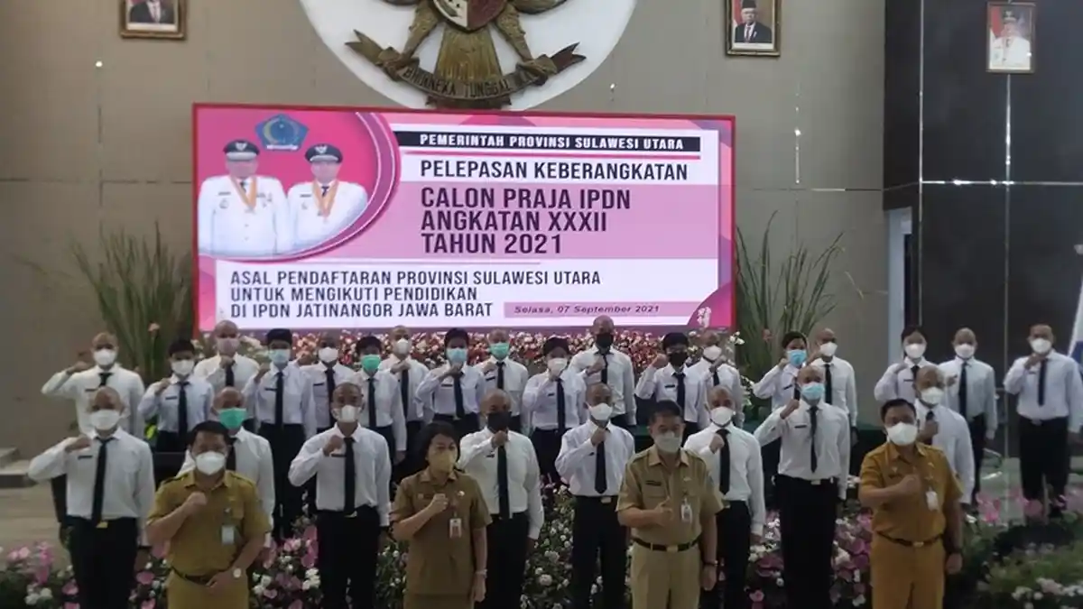 Pemprov Melepas 27 Calon Praja IPDN, Disiapkan Jadi Pemimpin Masa Depan Sulut