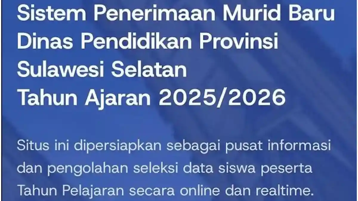 SPMB Sulsel Segera Dibuka, Ini 4 Jalur Pendaftaran SMA dan Skema Zonasinya
