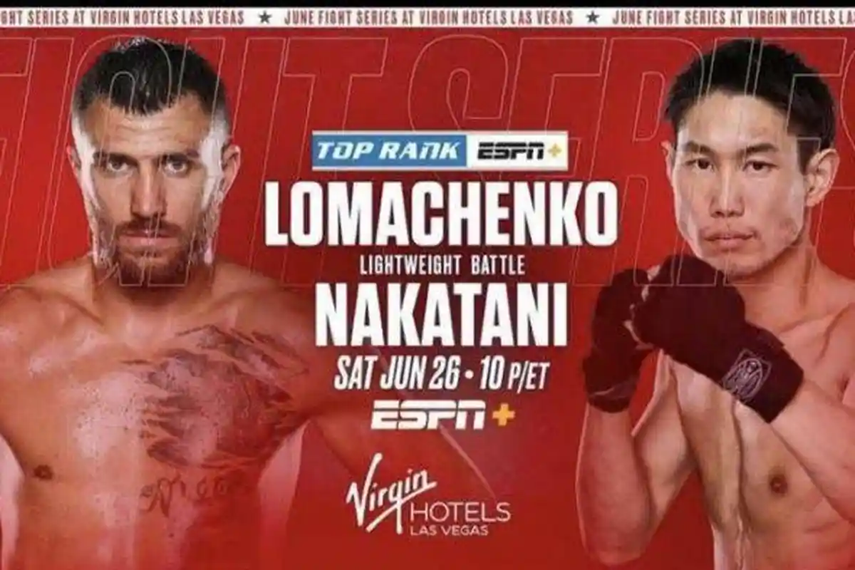 Jadwal Tinju Dunia Minggu 27 Juni 2021: Vasiliy Lomachenko vs Masayoshi