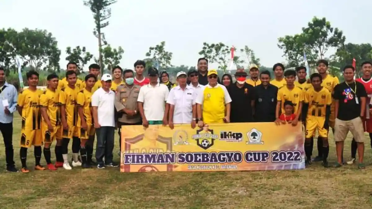 Ramaikan HUT RI, Enam Kesebelasan Ikuti Turnamen Firman Soebagyo Cup 2022 di Desa Kedalon Pati