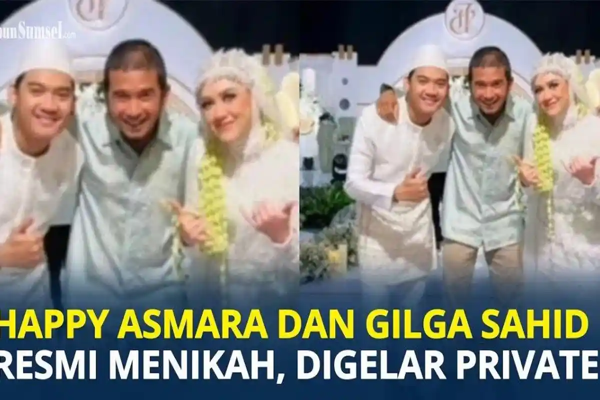Permintaan Maaf Happy Asmara Pernikahan dengan Gilga Digelar Tertutup, Bersyukur Banjir Doa Baik