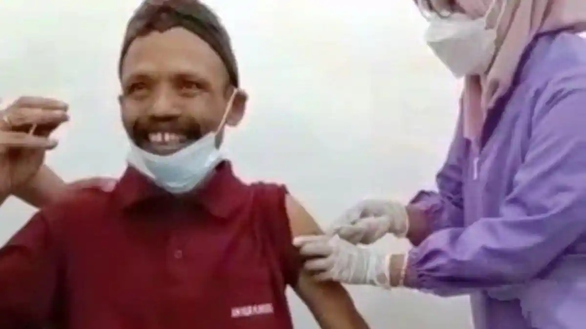 Nasib Sumanto Manusia Kanibal Disuntik Vaksin, Reaksi Perawat Dibikin Mendadak Berubah