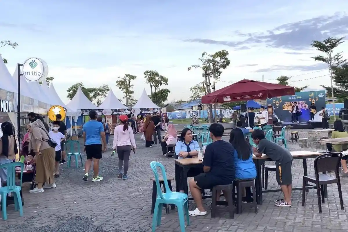 Ngabuburit di Bazar Ramadan Citraland Banjarmasin, Tempat Lebih Cozy