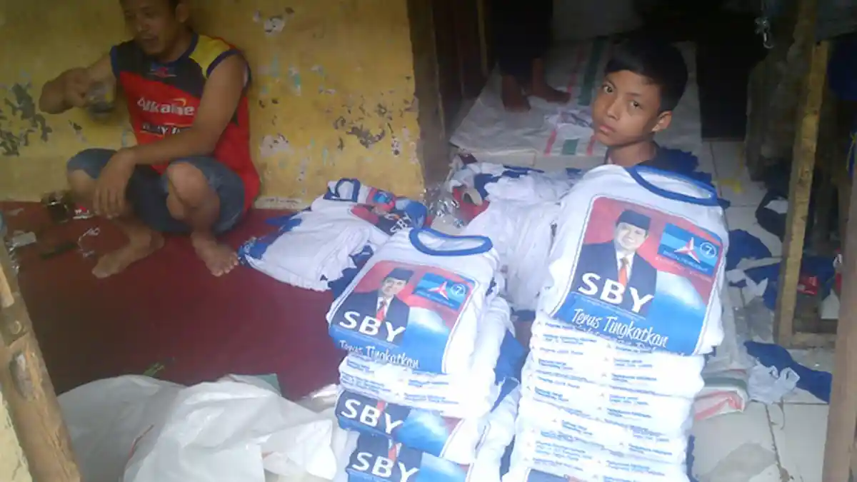 Berkah Pengusaha Konveksi dan Sablon di Masa Pemilu
