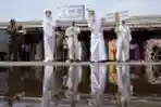 Pocong Sosialisasikan Pentingnya Protokol Kesehatan
