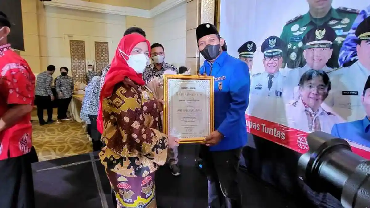 KNPI Kota Bandar Lampung Raih Penghargaan dalam Rangka Percepatan Penanganan Covid-19