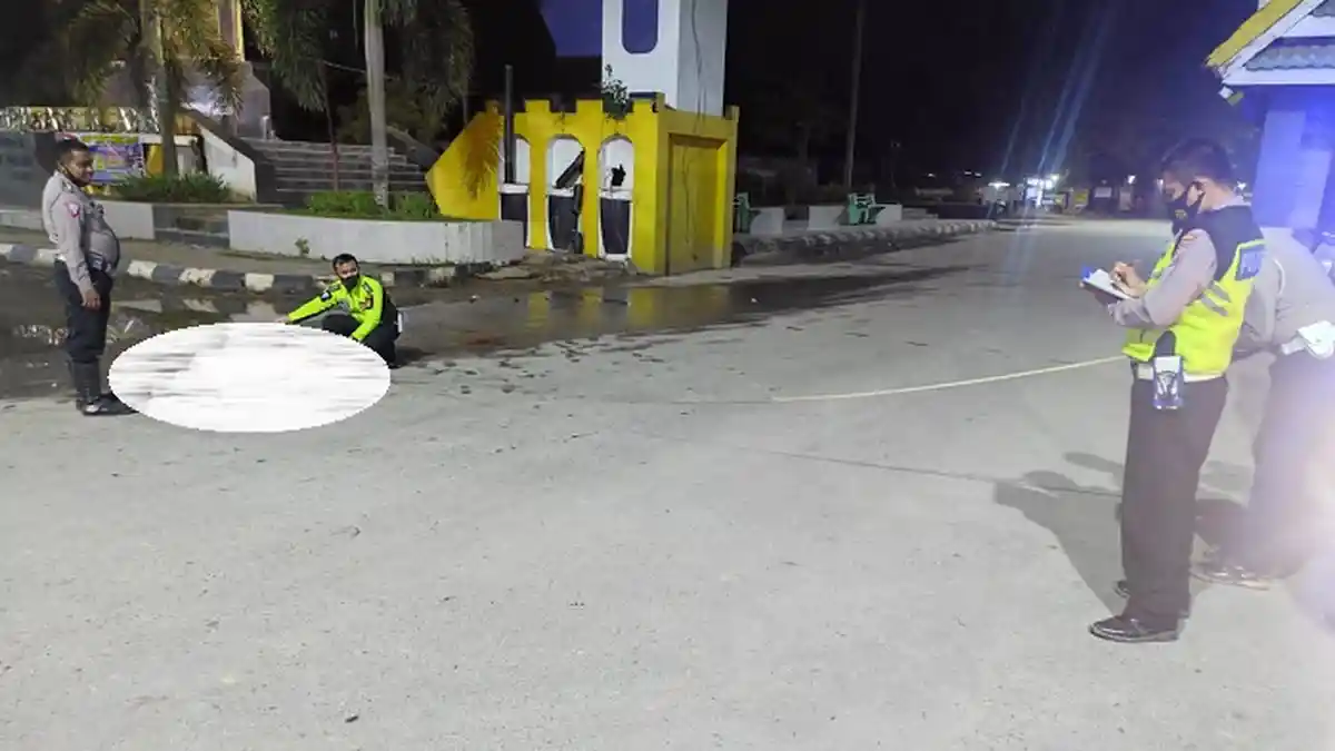 Kecelakaan Maut di Ranomeeto, Motor Sonic Langgar Traffic Light Tabrak Pengemudi Vario hingga Tewas