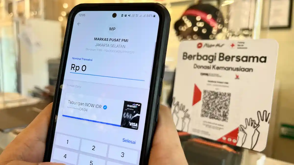 Bank Mandiri dan Pizza Hut Dukung Aksi Kemanusiaan Lewat QRIS