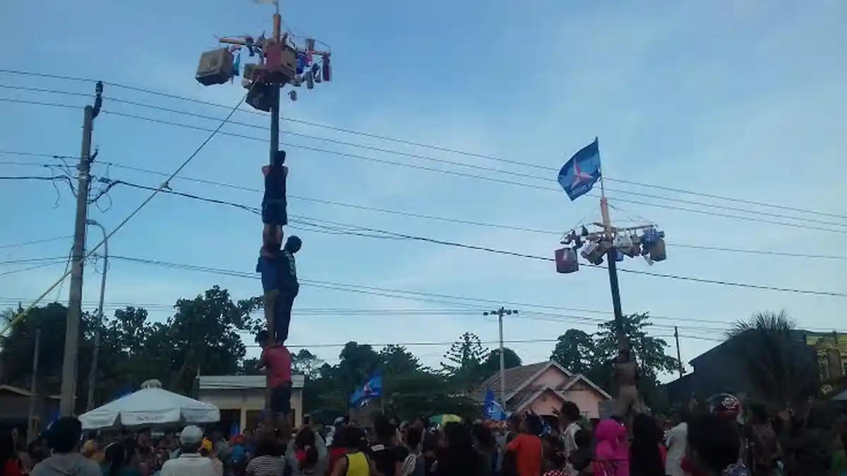 Peringati HUT RI, Camat Lalabata Gelar Lomba Olahraga Tradisional