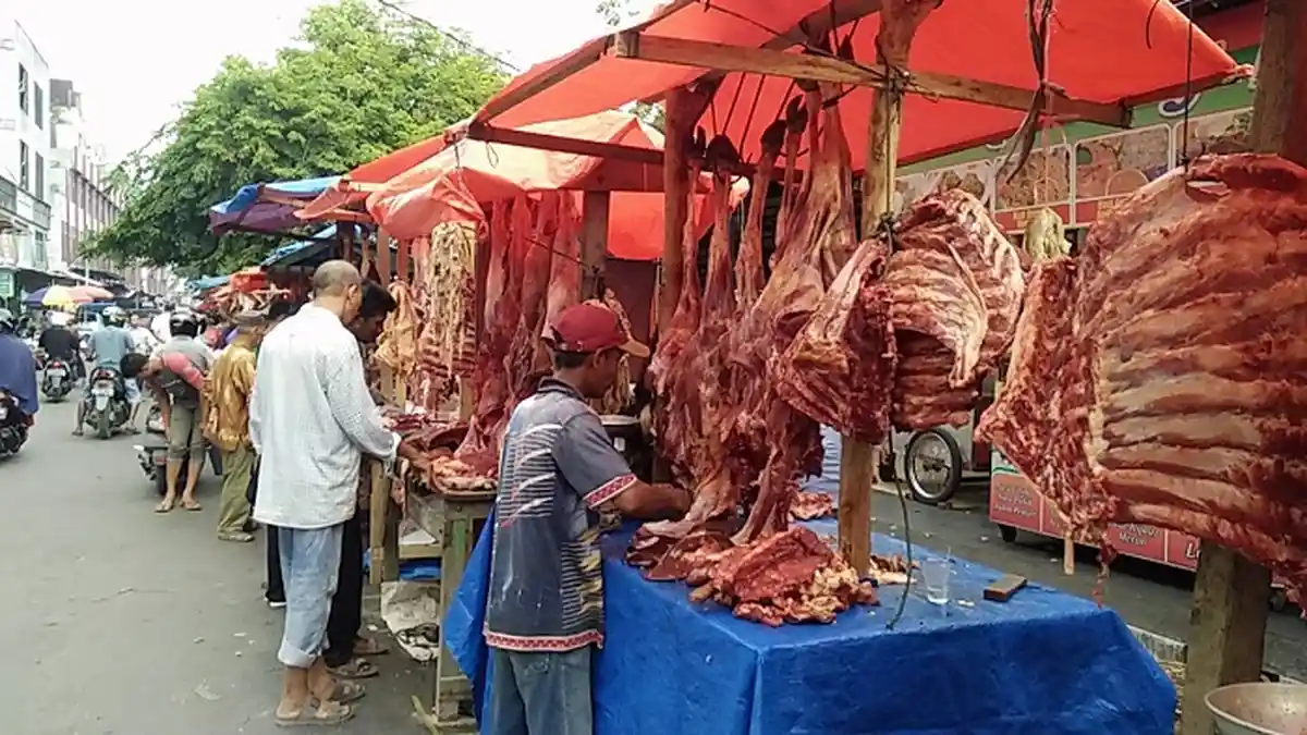 Harga Daging Relatif Stabil, Stok Sapi Banyak