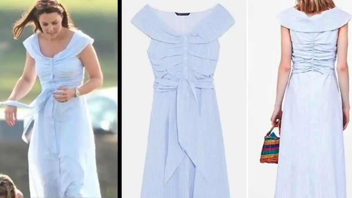 Pernah Dikenakan Kate Middleton, Begini Jadinya Gaun Ini Dipakai Ayu Ting Ting, Netizen: Kok Beda Ya