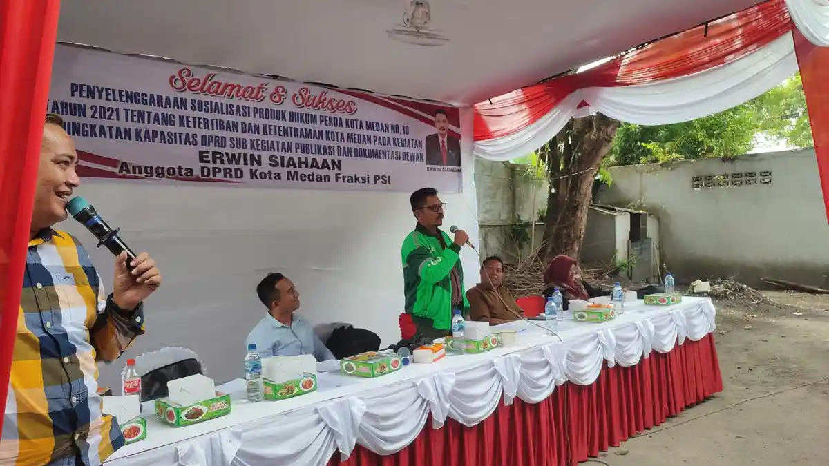 Anggota DPRD Medan dari PSI Minta Pemerintah Fasilitasi Driver Ojek Online Asuransi Kecelakaan