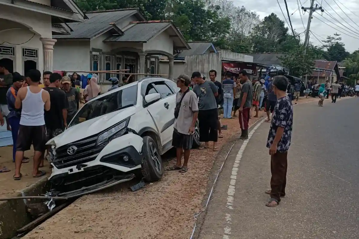 Kronologi Kecelakaan Maut 2 Warga Toboali Bangka Selatan Tewas Diseruduk Rush, Ini Penyebabnya