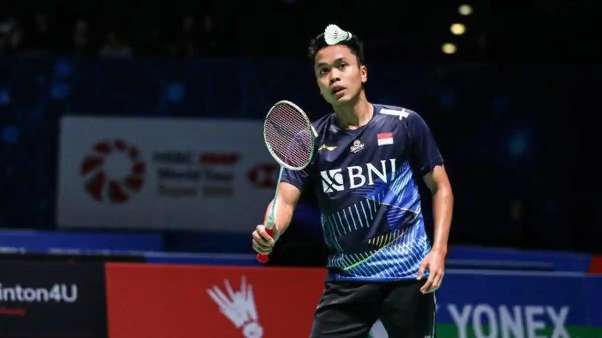 Ginting Rebut Juara, Gilas Anders Antonsen di Singapore Open 2023