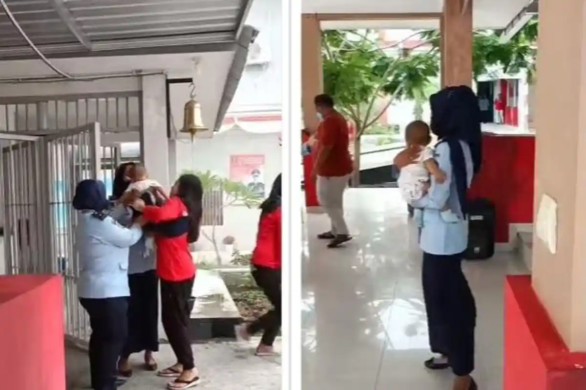 Potret Bayi 5 Bulan Tinggal di Lapas Perempuan Yogyakarta, Dibantu Mengasuh oleh Narapidana Lansia