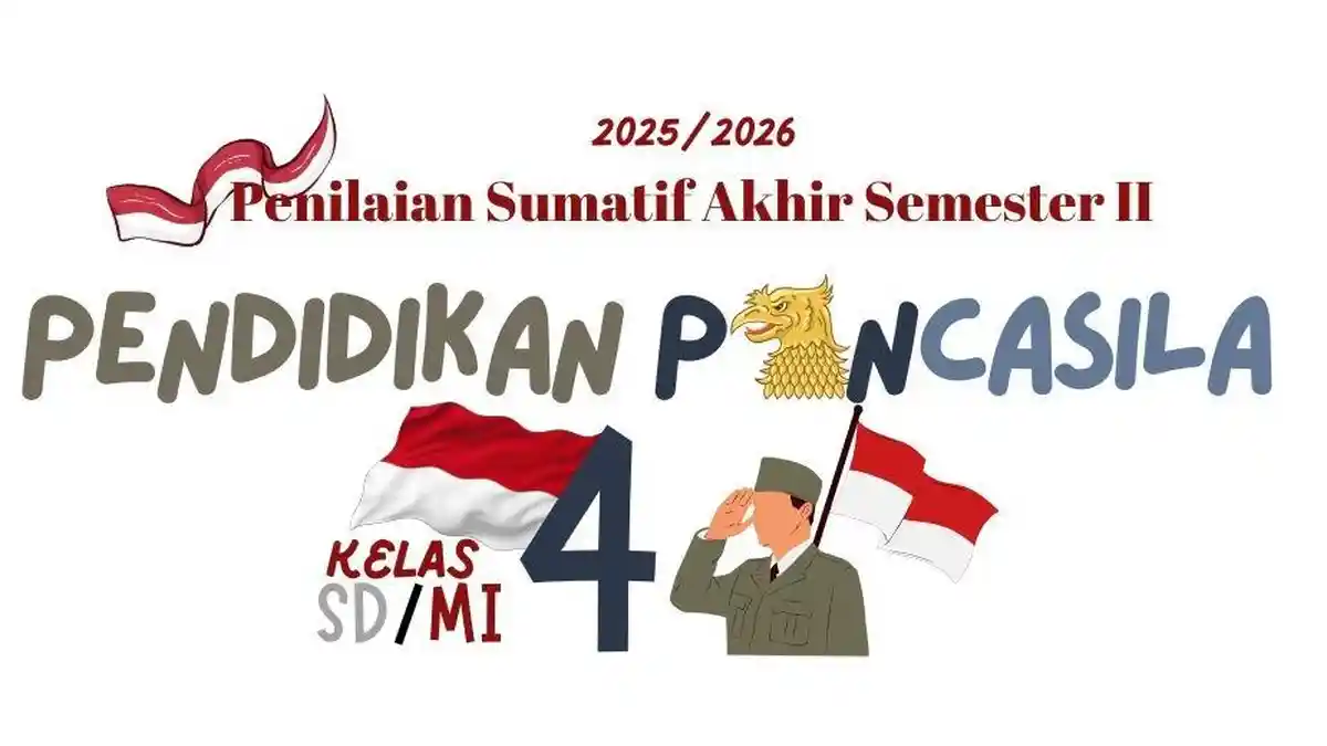 25 Contoh Soal Pendidikan Pancasila Kelas 4 Semester 2, Persiapan Tes Sumatif Akhir Semester