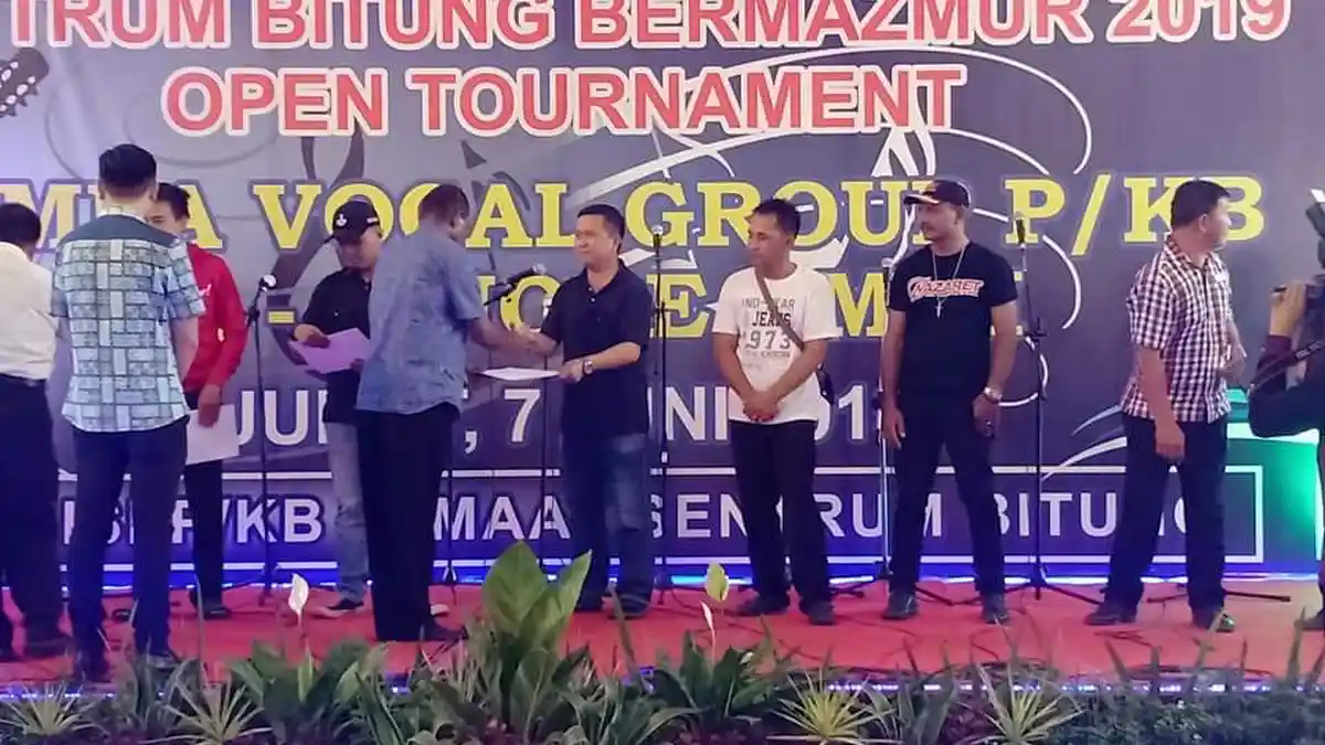 Gentlemen Voice PKB Immanuel Koya Juara 5 di Open Tournament Sentrum Bitung Bermazmur
