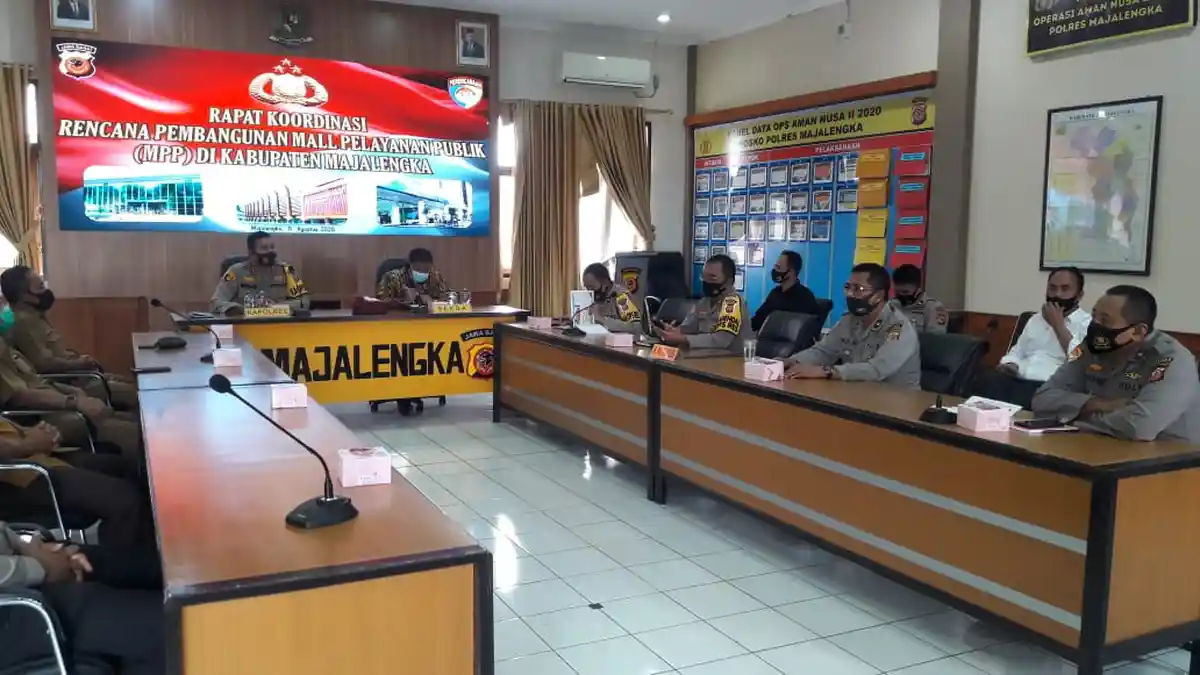 Bekerjasama dengan Polres, Pemkab Majalengka akan Bangun Mall Pelayanan Publik