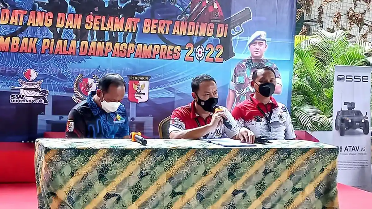 Kejuaraan Menembak Danpaspampres 2022 Mengasah Kemampuan Anggota dan Mencari Bibit Atlet Muda