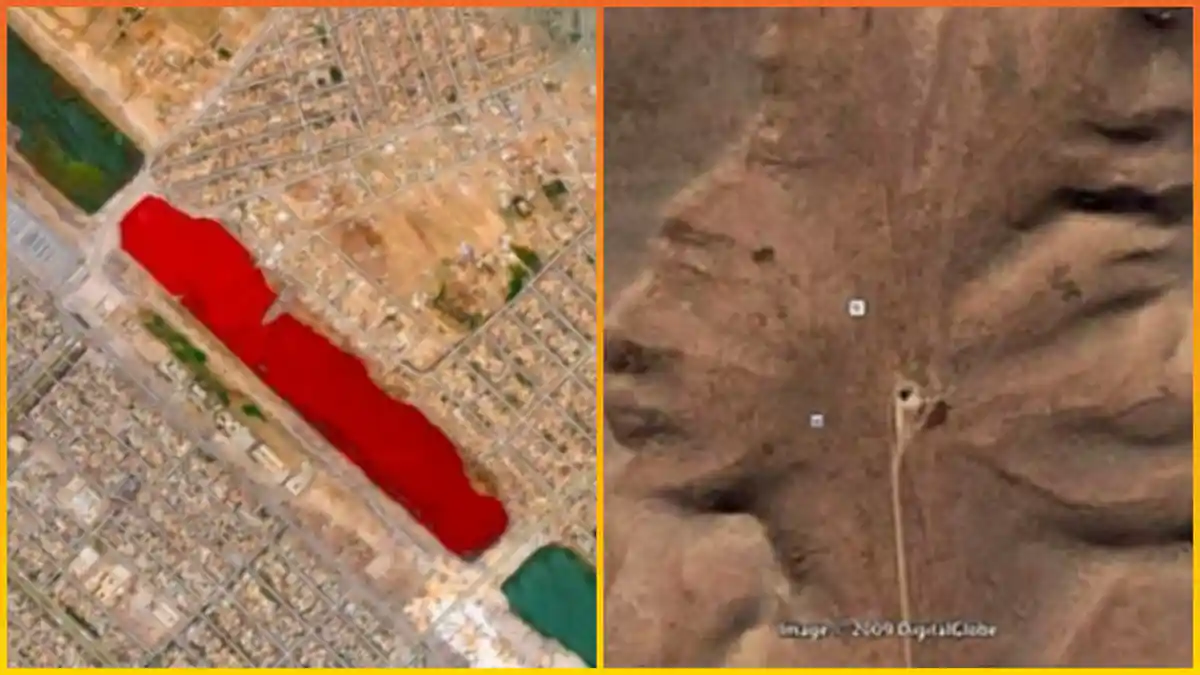 7 Gambar Paling Aneh yang Berhasil Tertangkap Google Earth, Ada yang Disebut Milik Alien