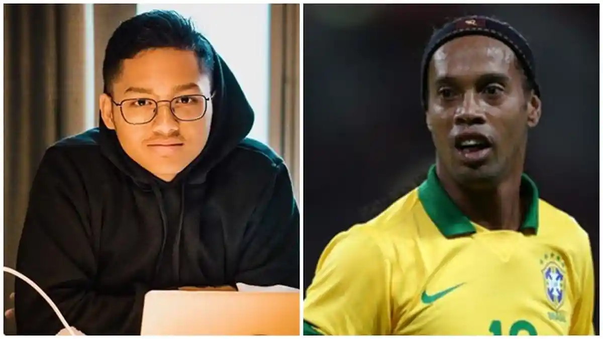 Azriel Hermansyah Jadi Sorotan saat Liburan Lebaran di Dubai, Pamer Bertemu Ronaldinho, Kok Bisa?