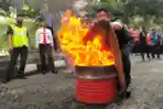 Simulasi Penanggulangan Kebakaran dan Bencana Alam di Mal BIP