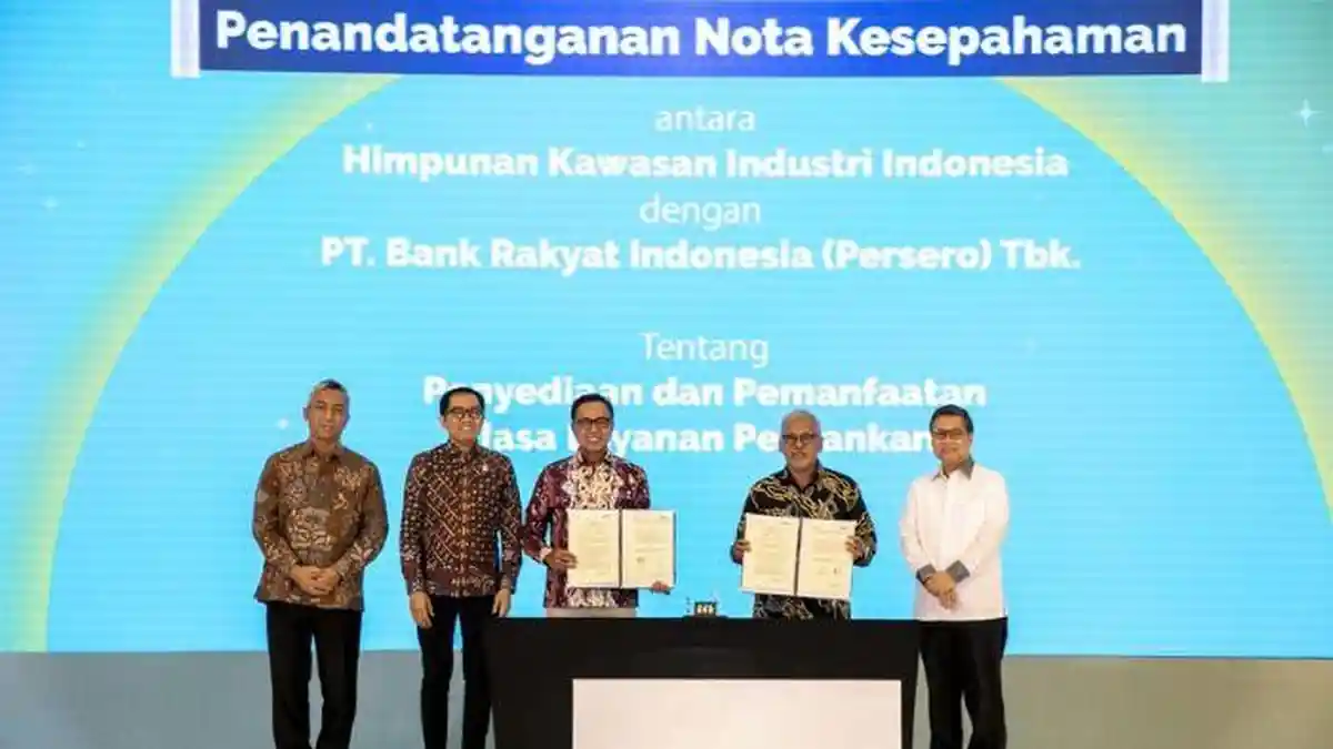 Guna Capai Target Pertumbuhan Ekonomi Nasional 8 Persen, BRI Jalin Kerja Sama dengan HKI