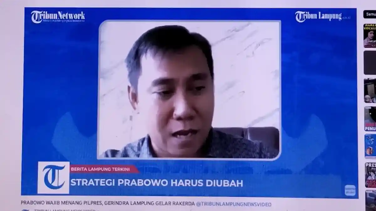 Pengamat Politik Lampung Robi Cahyadi Nilai Prabowo Bisa jadi Begawan Negara