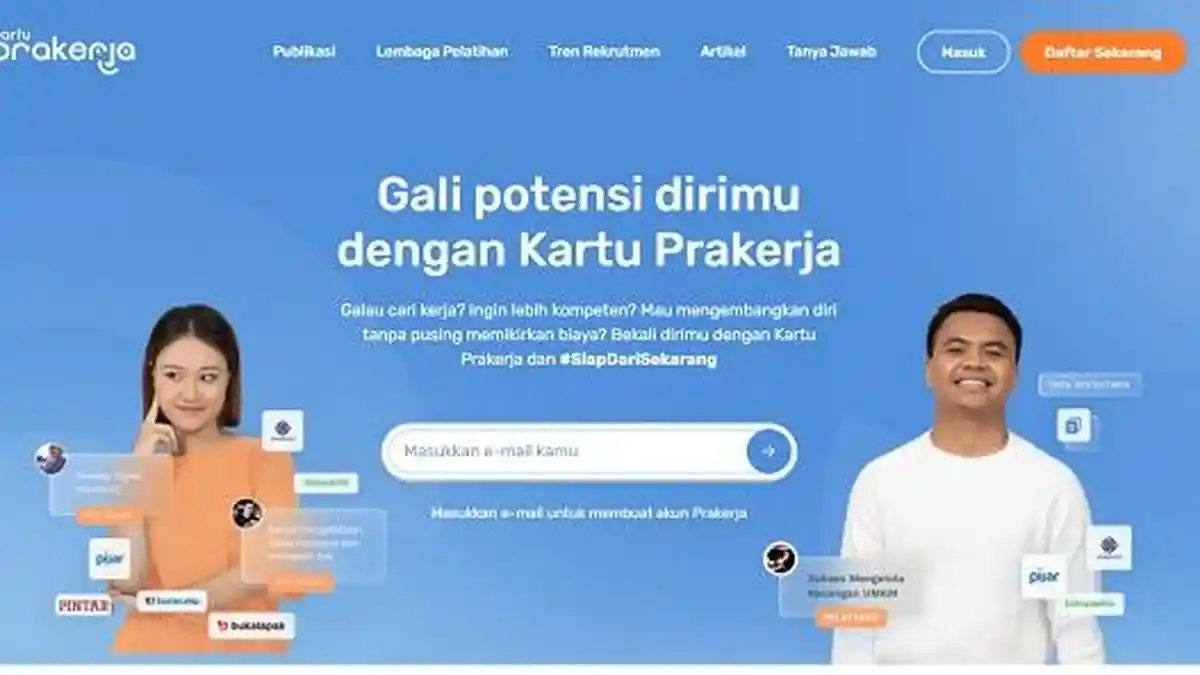Link Pendaftaran Kartu Prakerja di 2023, Buka Akses Prakerja.go.id
