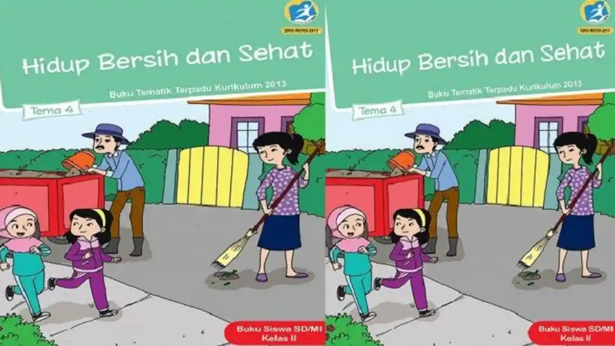 Kunci Jawaban Latihan Soal PAS/UAS Semester 1 2020 untuk Kelas 2 SD Tema 4 Hidup Bersih dan Sehat