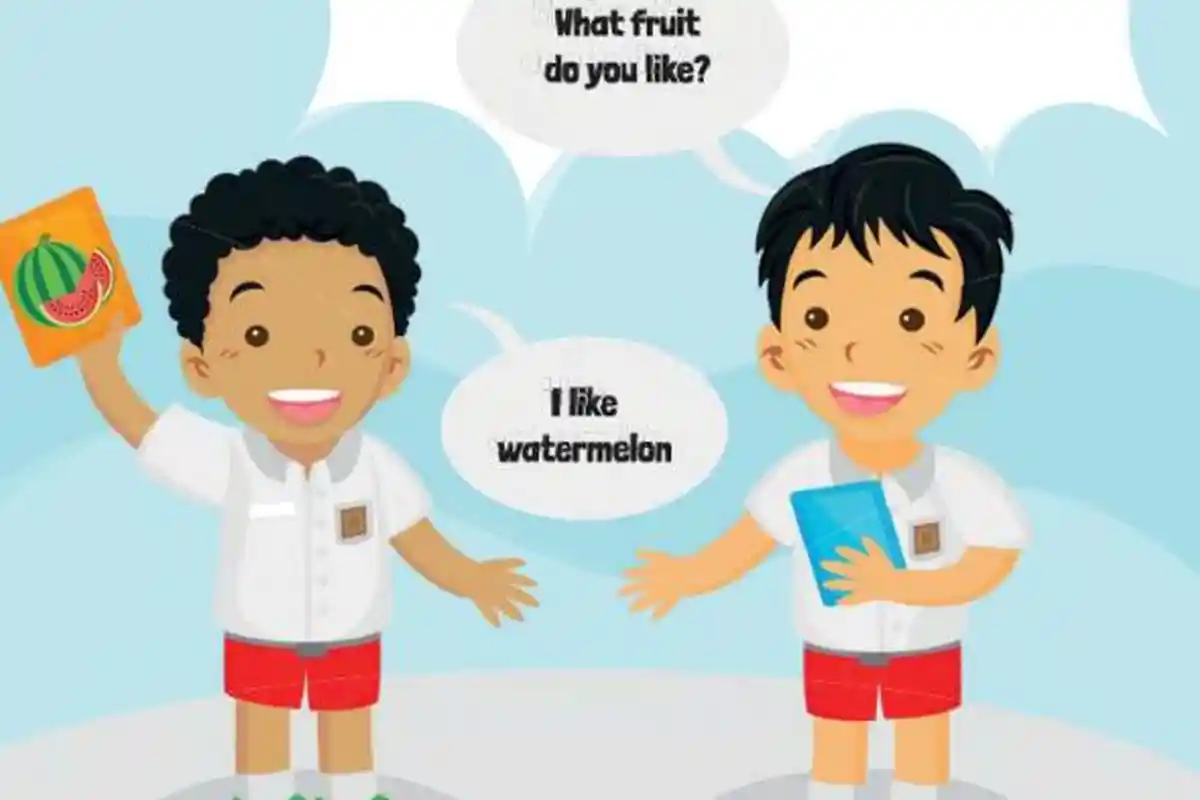 Kunci Jawaban 10 Latihan Soal Bahasa Inggris Kelas 2 SD Kurikulum Merdeka Unit 1 Do You Like Apple?