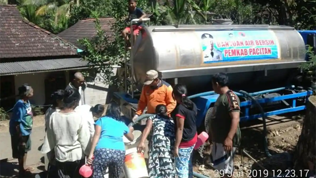 45 Desa di Kabupaten Pacitan Berpotensi Alami Kekeringan