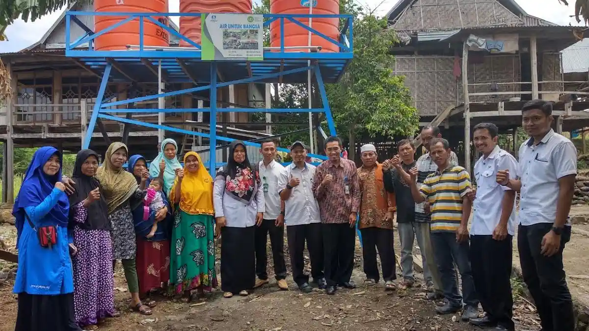 PKPU dan IZI Bangun Sarana Air Bersih di Binamu Jeneponto, Ini Harapannya