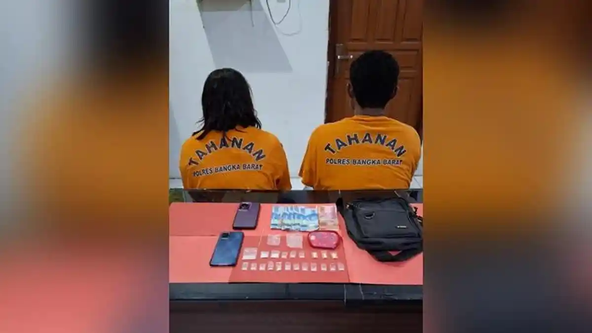 Pasutri Simpan 18 Paket Sabu, Polisi Juga Temukan Enam Pil Ekstasi