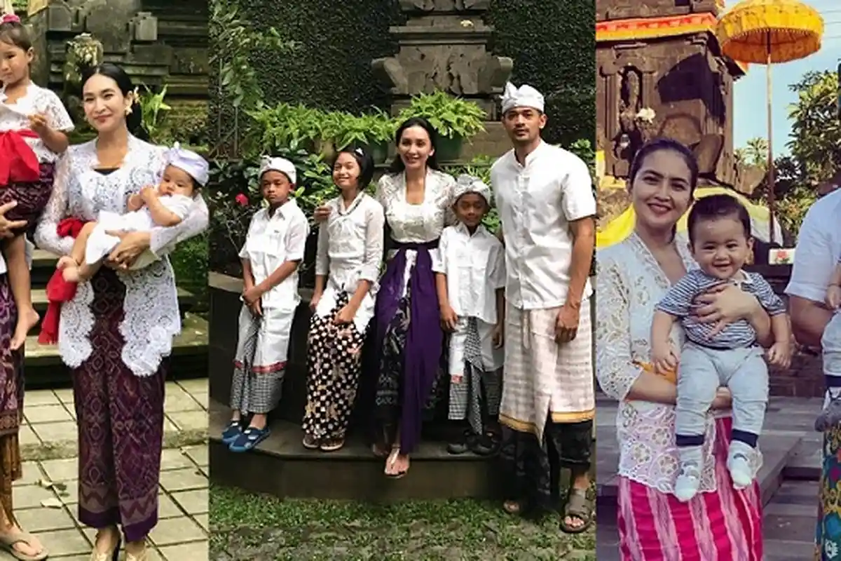3 Keluarga Artis Ini Rayakan Nyepi 2019, Ada Happy Salma & Kadek Devie, Siapa yang Ketiga?
