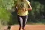 Rini Budiarti Berlatih di Stadion Madya Senayan