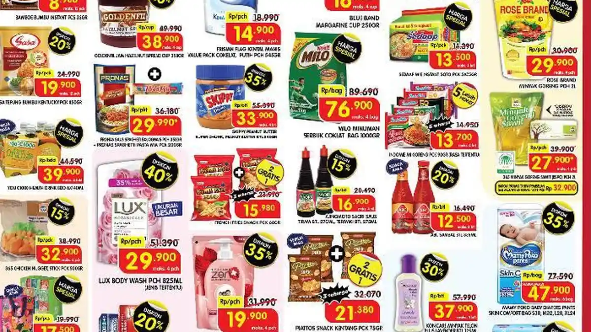 Promo Superindo Hari Ini 29 Oktober 2022 : Lux 825mL Diskon 40 Persen, Minyak Goreng Sawit Murah