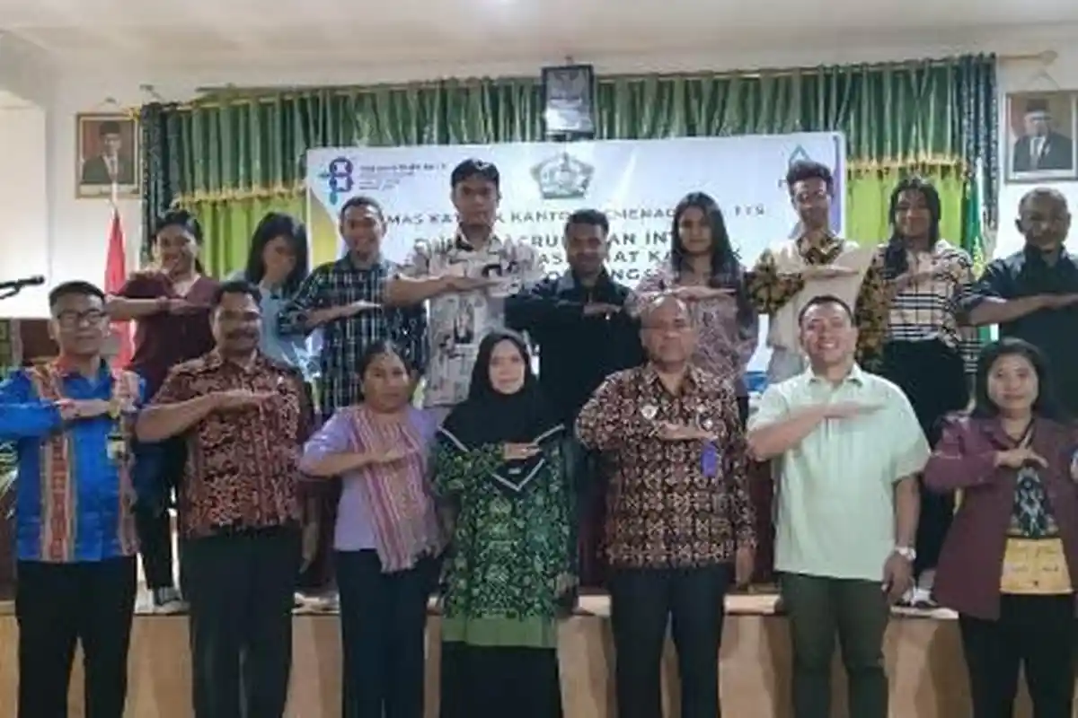 Tingkatkan Kerukunan Umat, Kantor Kemenag TTS Gelar Dialog Kerukunan dan Moderasi Umat Katolik