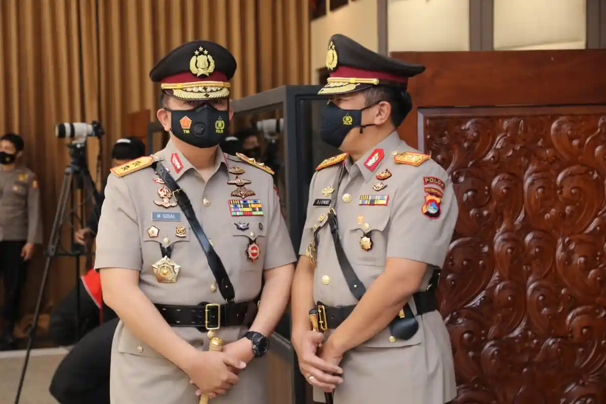 Kapolri Lantik Kapolda NTB Irjen Pol Djoko Poerwanto
