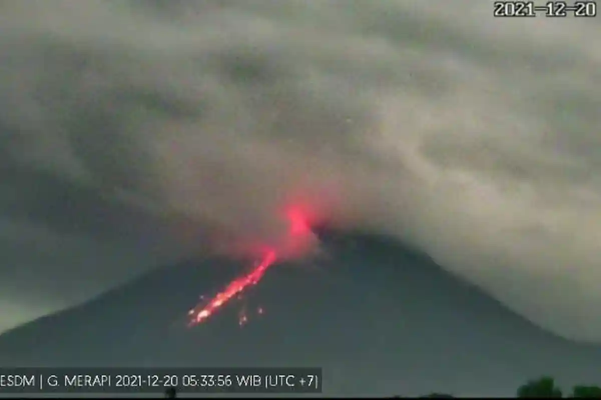 UPDATE Gunung Api Indonesia Berstatus Siaga Level 3: Semeru, Sinabung, Merapi, Ili Lewotolok