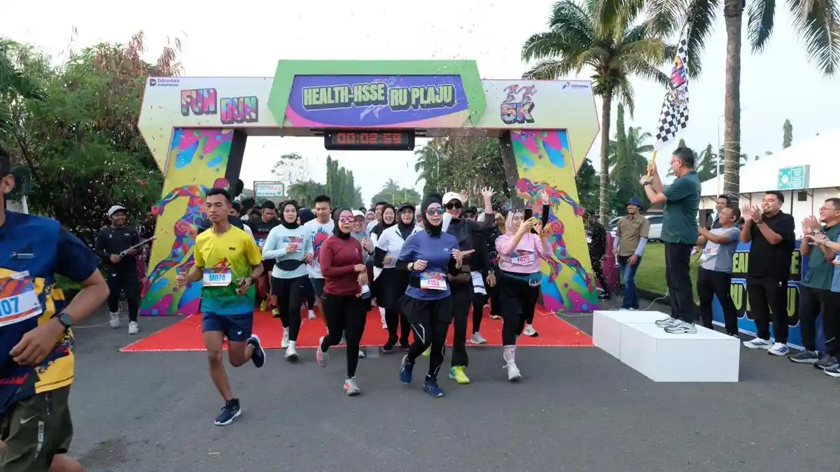 Pekerja dan Keluarga Kilang Plaju Ikuti Fun Run dan Edukasi Kesehatan, Perkuat Budaya HSSE