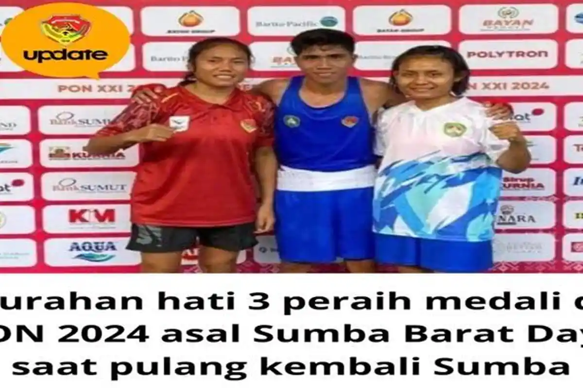 Berita Viral, Curhatan Pilu Atlet PON NTT Asal SBD, Pulang Bawa Medali Tapi tak Disambut Pemkab