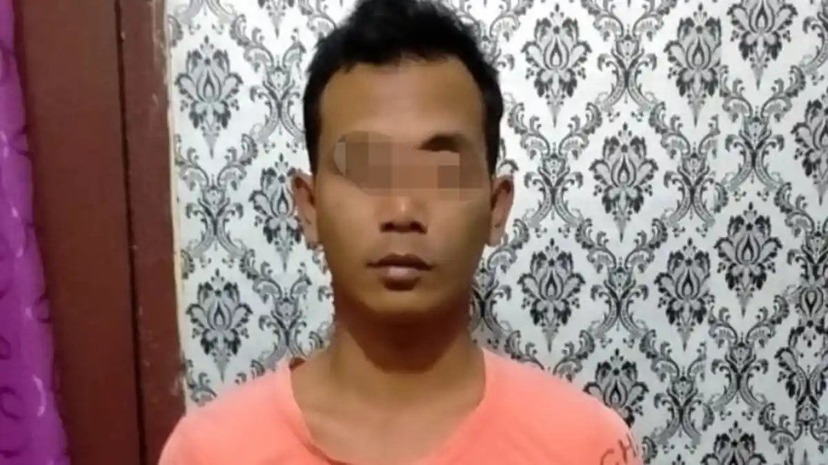 BREAKING NEWS Dongkel Pintu Rumah Korban, Pemuda di Seputih Agung Nekat Curi Motor