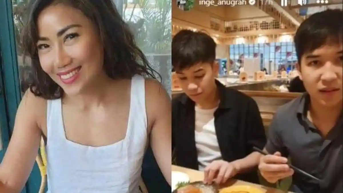 Sempat Dilarang Bertemu Anak oleh Ari Wibowo, Inge Anugrah Pamer Momen Dinner dengan Dua Putranya