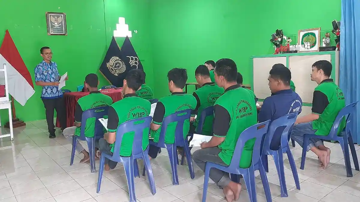 Opimalkan Layanan, PK Bapas Sibolga Laksanakan Pengambilan Data Litmas di Lapas Siborongborong