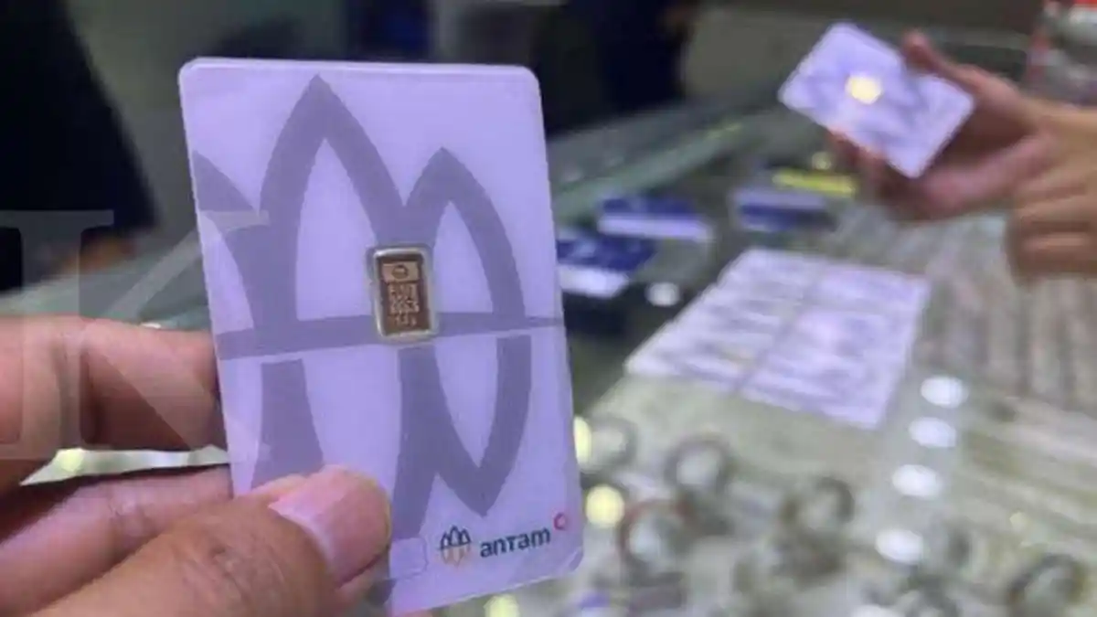 Emas Antam Turun Buyback Juga Turun Rp 9.000,  Ini Rincian Harga Lengkap Hari Ini