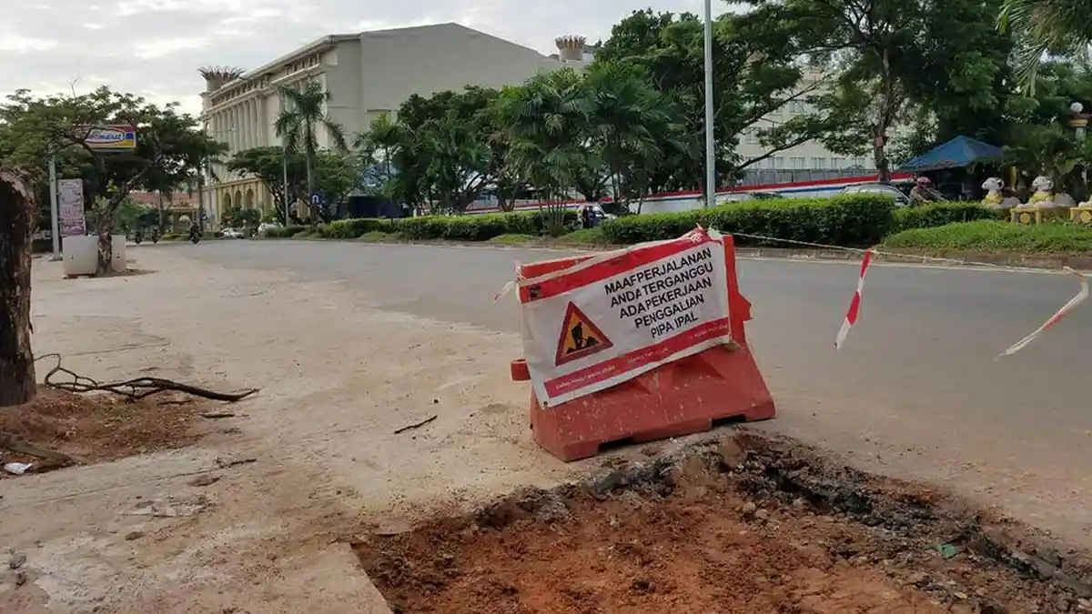 DERETAN Kendala Proses Penyelesaian IPAL Di Bengkong Sadai Batam, Cuaca hingga Izin Warga
