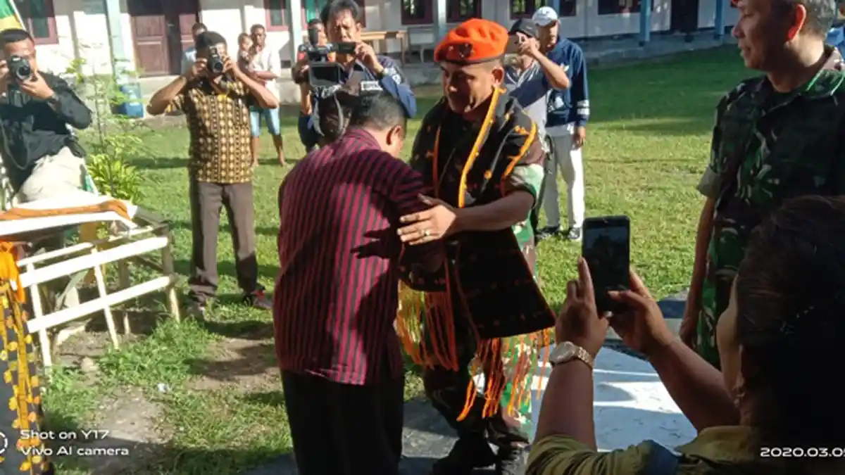 TNI AU Survei Lokasi Penerjunan di Nangaroro Nagekeo